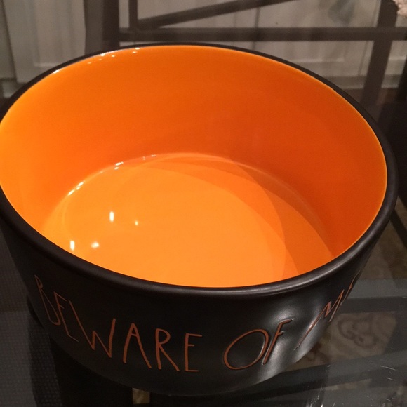 XL Rae Dunn Halloween Dog Bowl - Picture 2 of 6
